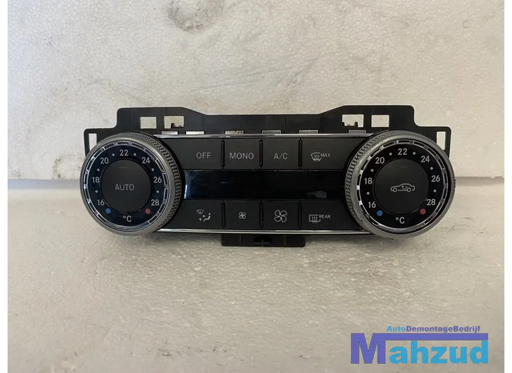 MERCEDES W204 C klasse climate airco controle bediening 