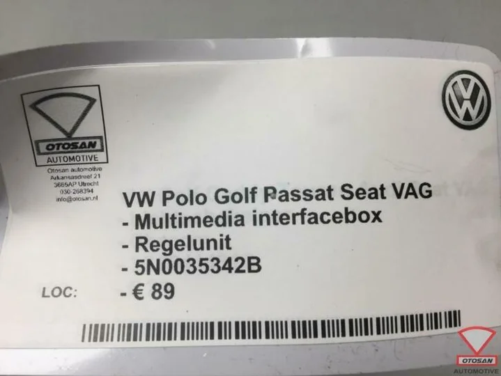 vw-seat-vag-multimedia-interfacebox-regelunit-5n0035342b — foto 2
