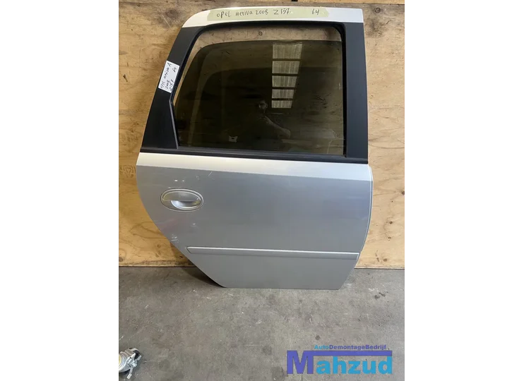 OPEL MERIVA A Zilver Z157 Rechts achter deur portier 2003-2010