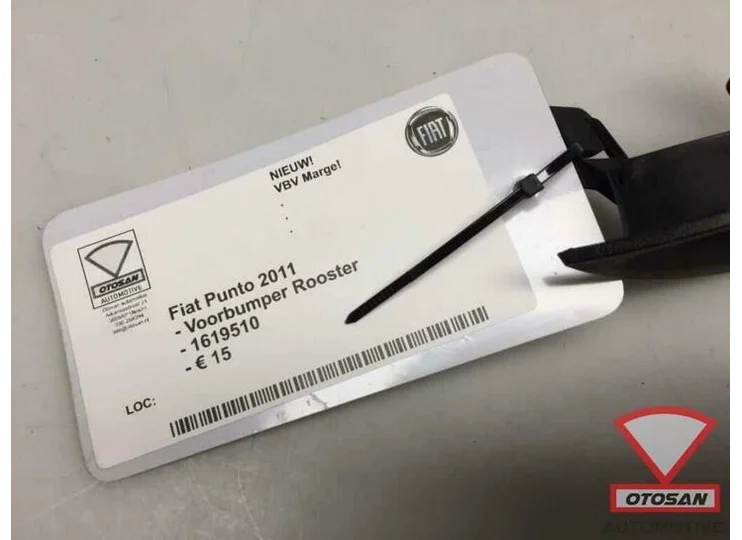 Fiat Punto 2011 Voorbumper Rooster Midden Nieuw! 1619510