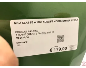 mercedes-a-klasse-w176-facelift-voorbumper-6xpdc-origineel! — foto 6
