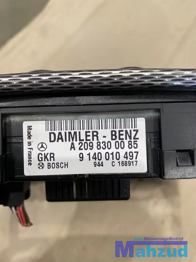 mercedes-clk-w209-middenconsole-kachelpaneel-schakelaars — foto 4