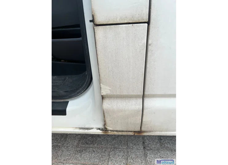 VW TRANSPORTER T5 Wit LB9A afdekkap onder tankklep 2003-2015