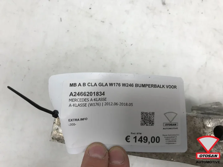 mercedes-a-b-cla-gla-w176-w246-bumperbalk-voor-a2466201834 — foto 2