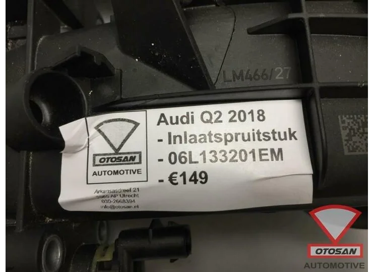 Audi Q2 2018 VAG Inlaatspruitstuk 06L133201EM