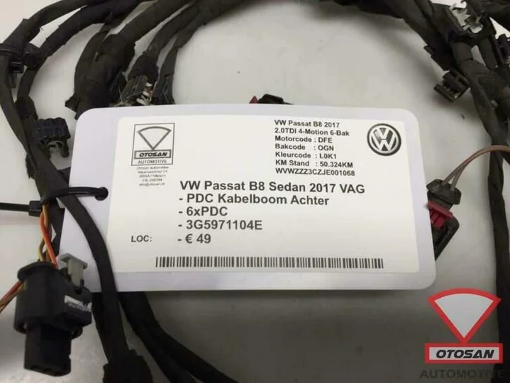 vw-passat-b8-2017-sedan-pdc-kabelboom-achter-6x-3g5971104e — foto 2