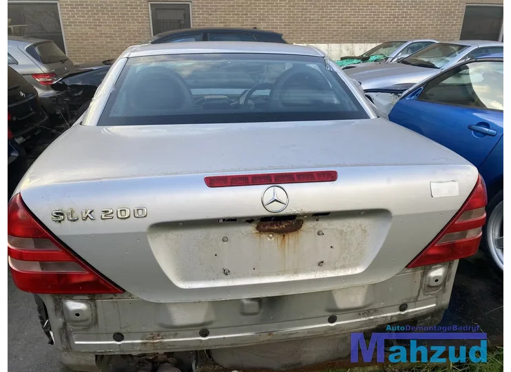 MERCEDES SLK R170 zilver 744 achterklep 1996-2004