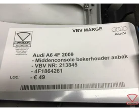 audi-a6-4f-middenconsole-bekerhouder-asbak-4f1864261 — foto 5