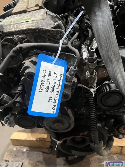 mercedes-e-klasse-w211-22-cdi-motorblok-motor-646961 — foto 2