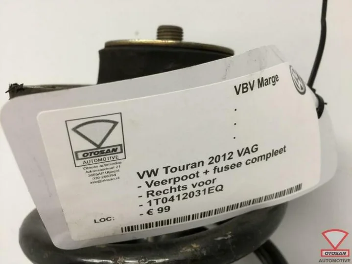 vw-touran-1t-2012-vag-veerpoot-+-fusee-rechts-voor-1t0412031 — foto 3
