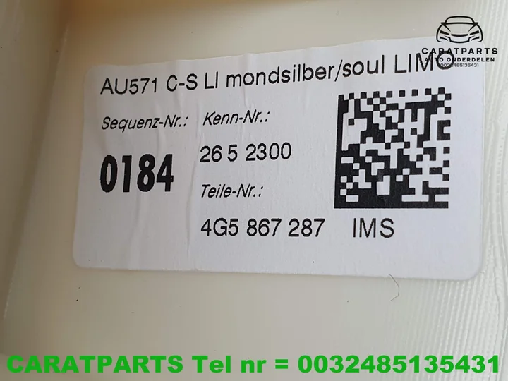 4g5867287-a6-cstijlbekleding-a6-stijl-bekleding-a6-4g-c7 — foto 5