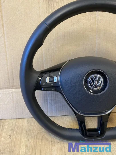 vw-golf-7-polo-tiguan-caddy-leer-stuurwiel-stuur-met-airbag — foto 2