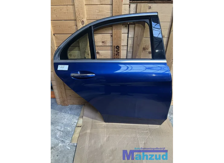 MERCEDES C KLASSE W205 Blauw rechts achter deur 2013-2021