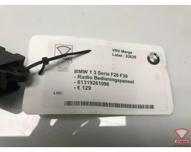 bmw-1-3-serie-f20-f30-radio-bedieningspaneel-61319261098 — foto 2