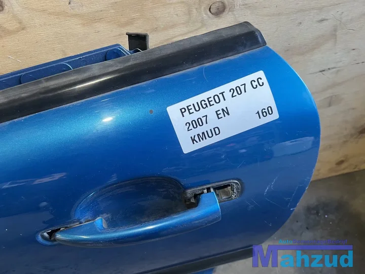 peugeot-207-cc-blauw-kmud-linker-deur-portier-20072015 — foto 2