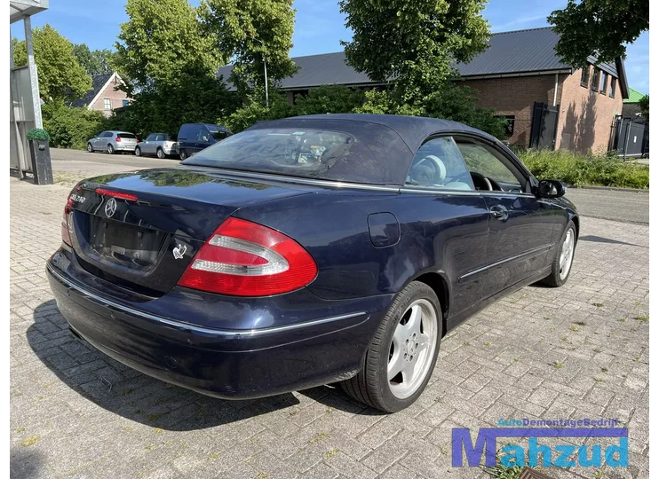 MERCEDES CLK W209 cabrio dak 2003-2010