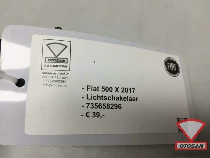 fiat-500x-2017-lichtschakelaar-licht-schakelaar-735658296 — foto 2