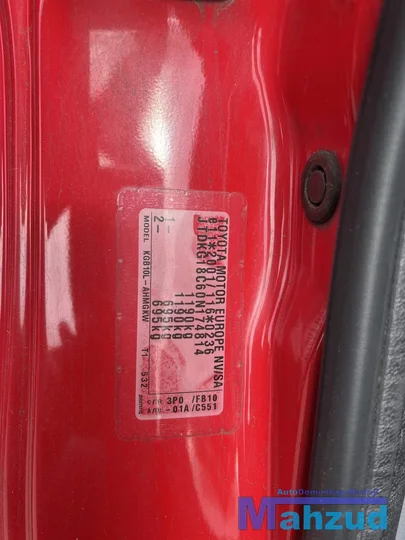 2007-toyota-aygo-10-1krfe-rood-3p0-onderdelen-velgen-motor — foto 14