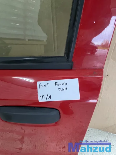 fiat-panda-rood-111a-links-voor-deur-portier-20032013 — foto 2