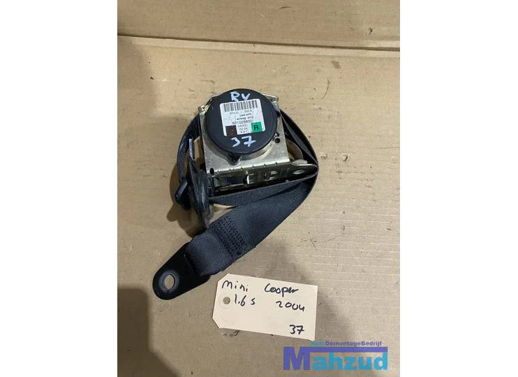 MINI COOPER R50 R53 Rechts voor gordel 7118130 2001-2006