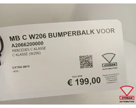 mercedes-c-klasse-w206-bumperbalk-balk-voor-a2066200000 — foto 4