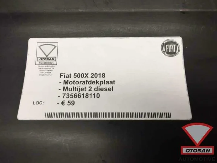 fiat-500x-2018-motorafdekplaat-multihet-2-diesel-7356618110 — foto 3