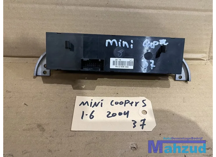 mini-cooper-raam-acs-deurvergrendeling-mistlamp-schakelaar