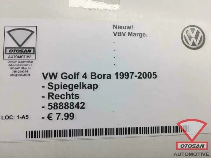 vw-golf-4-bora-1997-2005-spiegelkap-spiegel-kap-rechts-nieuw — foto 3
