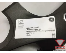 fiat-500-x-bedieningspaneel-alarmlicht-airbag-a-off-71779132 — foto 3
