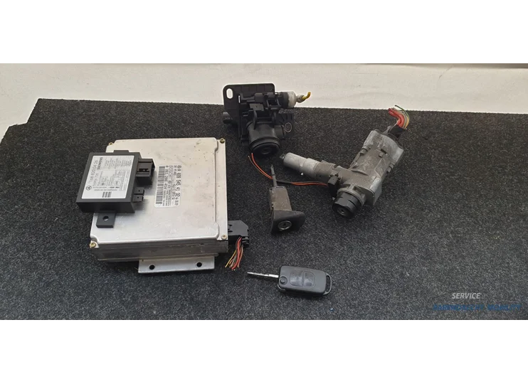 Schlosssatz mit ECU R170 SLK 200 Mercedes 0285454132 Schlüssel Immo Motorcomputer M111.946 136PK