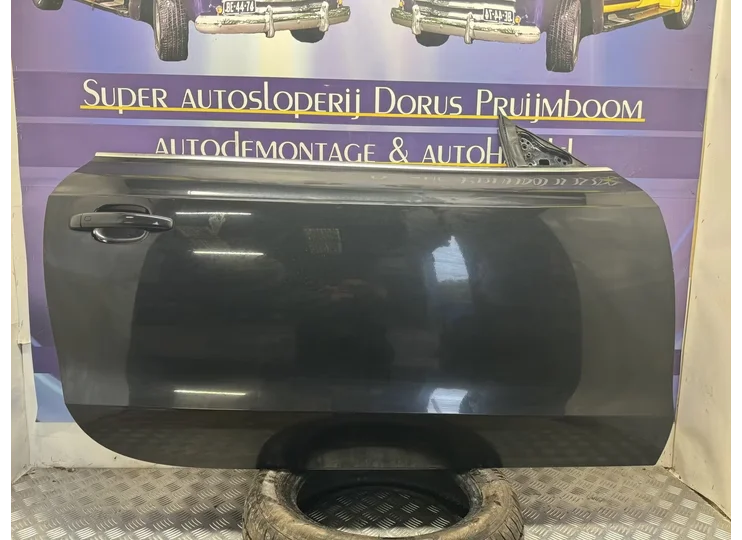 Audi a5 coupé 2007-2013  deur rechts kleurcode lz9y zwart