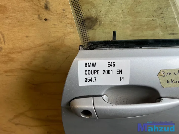 bmw-3-serie-e46-zilver-3547-rechts-deur-portier-19982004 — foto 2
