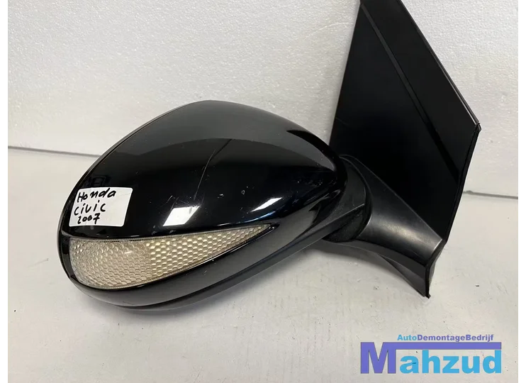 HONDA CIVIC 8 FN FK Hatchback zwart rechts spiegel mirror