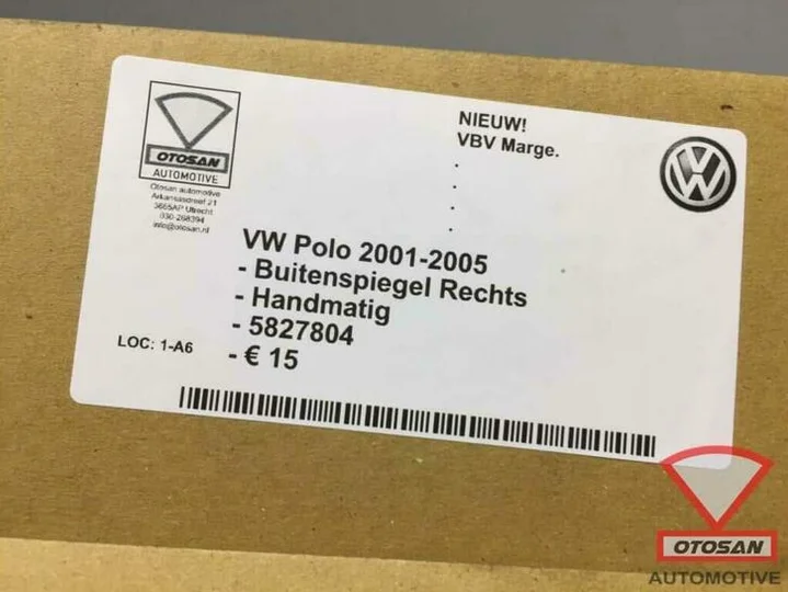 vw-polo-2001-2005-buitenspiegel-spiegel-rechts-handmatig-582 — foto 4