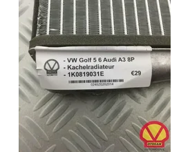vw-golf-5-6-audi-a3-8p-kachelradiateur-1k0819031e — foto 2