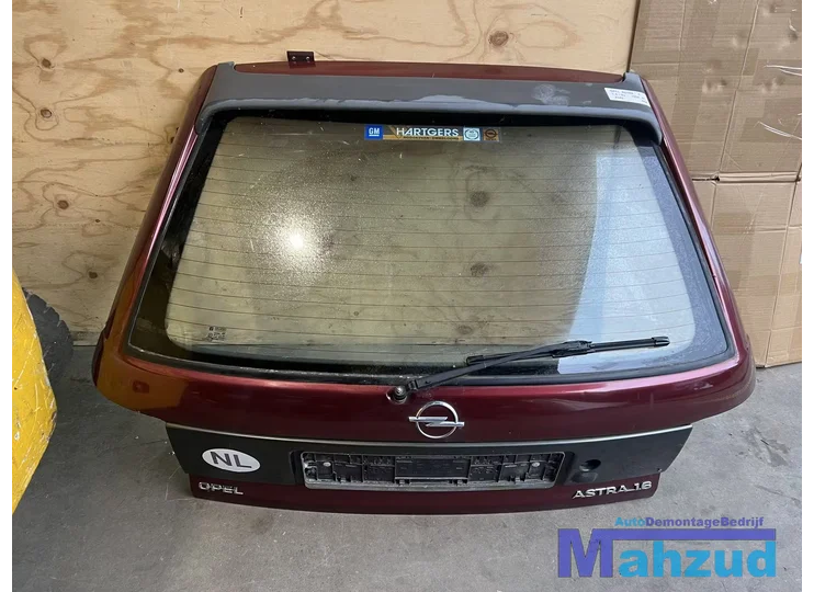 OPEL ASTRA F Rood Z549 achterklep hatchback 1991-1999