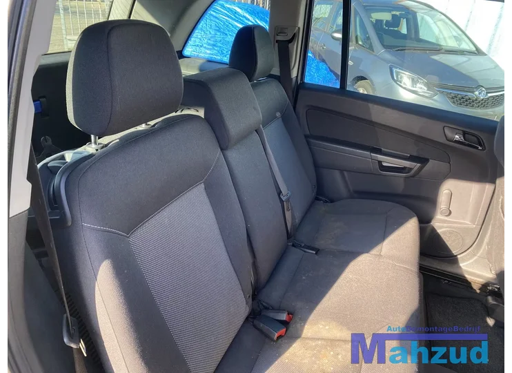 OPEL ZAFIRA B zwart grijs interieur compleet 2005-2011
