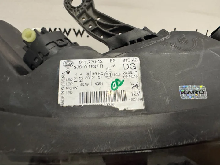 renault-kadjar-led-koplamp-rechts-260101637r-origineel — foto 4