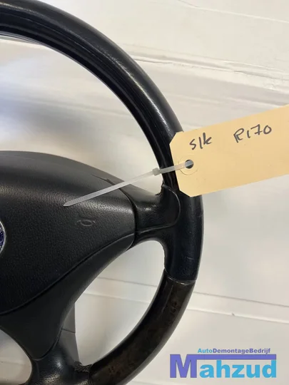 mercedes-slk-r170-hout-stuurwiel-stuur-met-airbag-9604 — foto 5