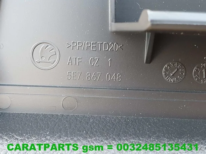 5e7867462-octavia-afdekplaat-trim-deksel-bagageruimte — foto 11