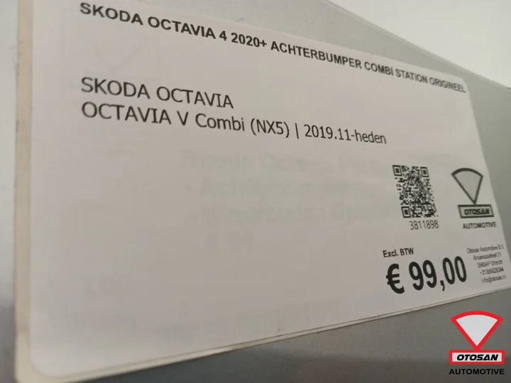 skoda-octavia-4-2020-achterbumper-combi-station-origineel — foto 4