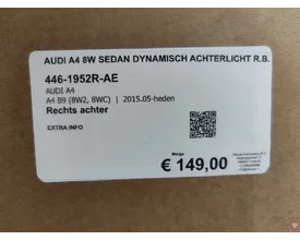 audi-a4-8w-sedan-dynamisch-led-achterlicht-rechts-nieuw! — foto 3