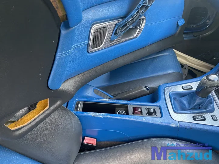 mercedes-slk-r170-blauw-middenconsole-radio-kachelpaneel-9604 — foto 3