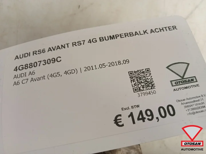 audi-rs6-avant-rs7-4g-c7-bumperbalk-achter-4g8807309c-origineel — foto 6