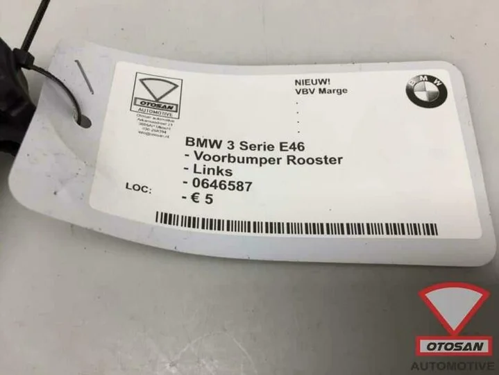 bmw-3-serie-e46-voorbumper-rooster-links-nieuw!-0646587 — foto 2