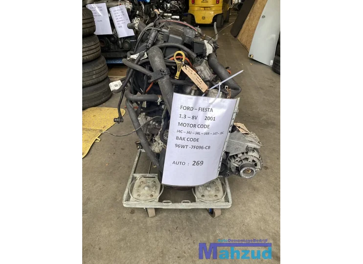 FORD FIESTA KA 1.3 8V motorblok J4C J4J J4L J4Q J4R J4T JBC 